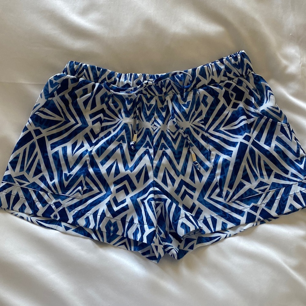 Blue Mossimo Pattern Shorts
